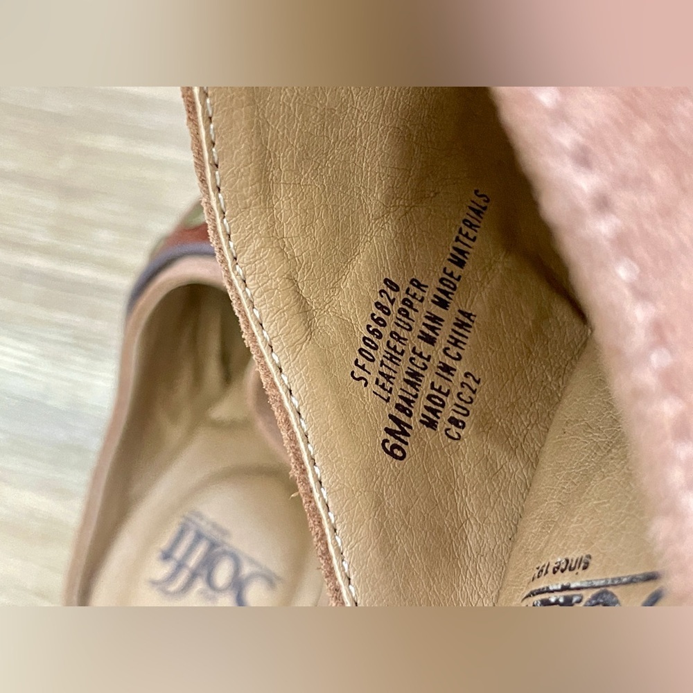 Sofft Corey Belted Clog Size 6 Euc - image 6